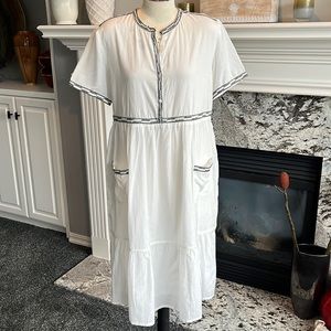 ba&sh cotton blend Lady Dress. Size L